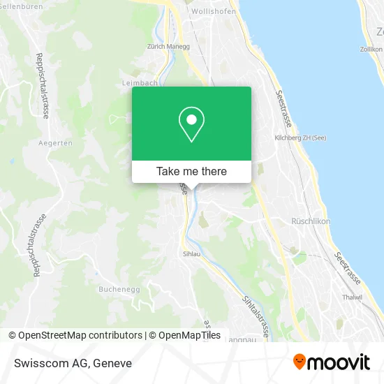 Swisscom AG map