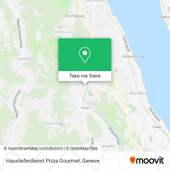 Hauslieferdienst Pizza Gourmet map