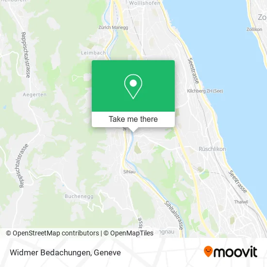 Widmer Bedachungen map