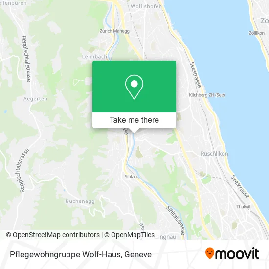 Pflegewohngruppe Wolf-Haus map