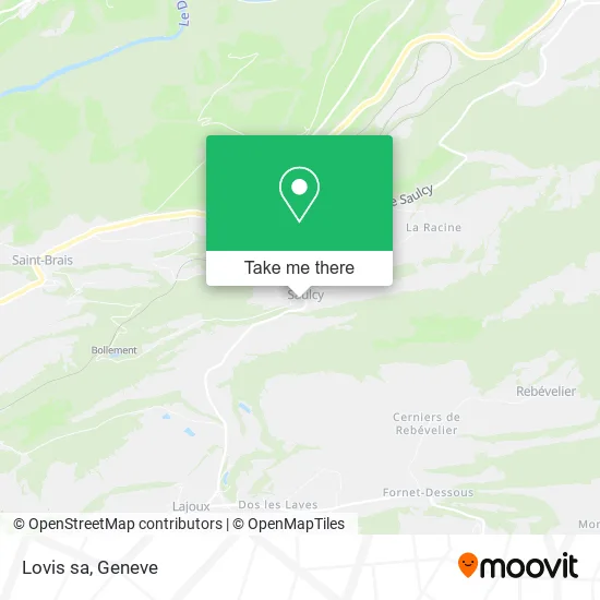 Lovis sa map