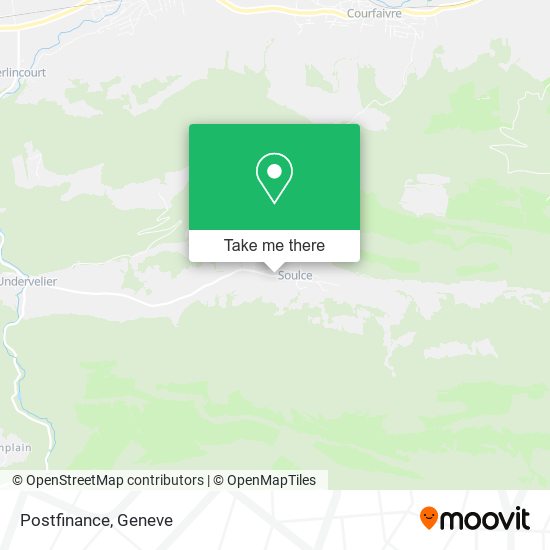 Postfinance map