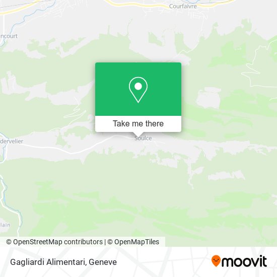 Gagliardi Alimentari map