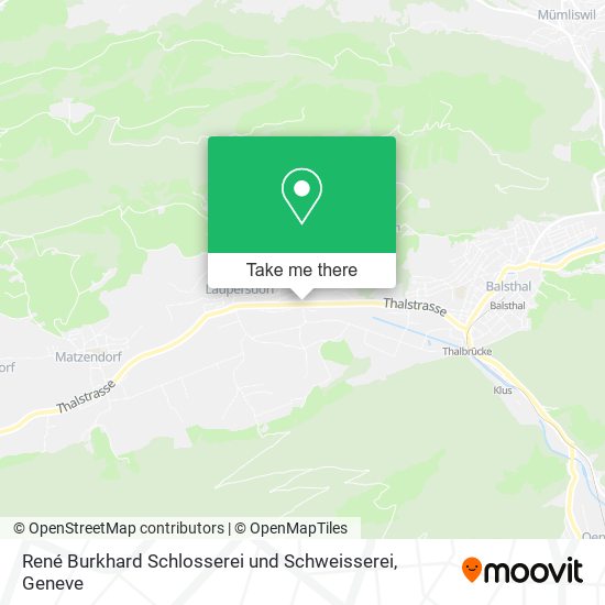René Burkhard Schlosserei und Schweisserei map