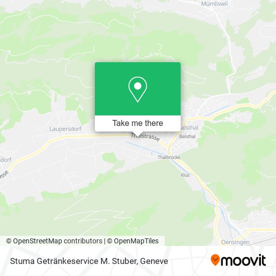 Stuma Getränkeservice M. Stuber map