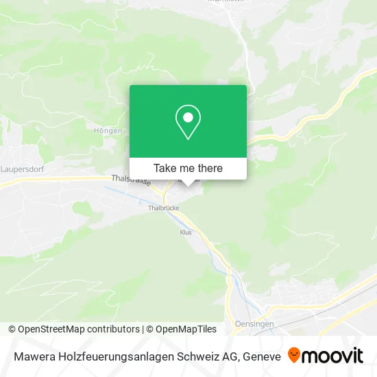 Mawera Holzfeuerungsanlagen Schweiz AG map