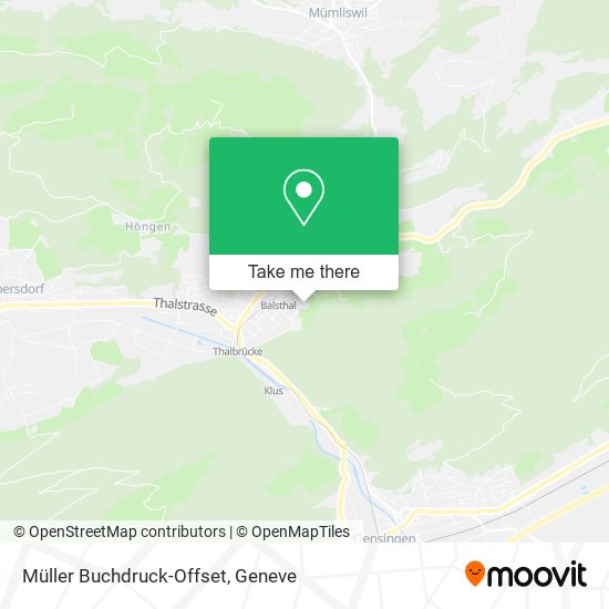 Müller Buchdruck-Offset map