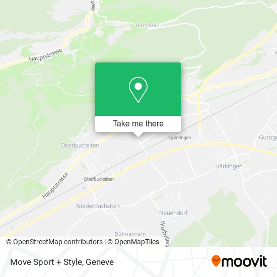 Move Sport + Style map