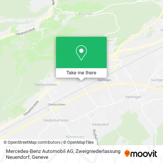 Mercedes-Benz Automobil AG, Zweigniederlassung Neuendorf map