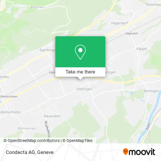 Condecta AG map