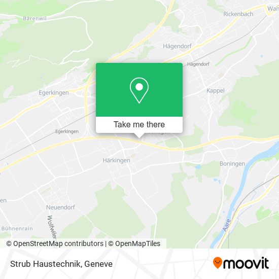 Strub Haustechnik map