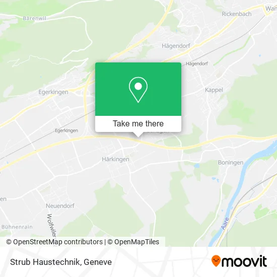 Strub Haustechnik map