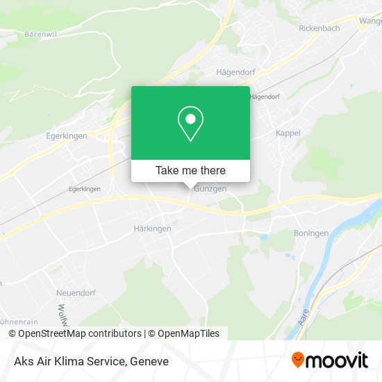Aks Air Klima Service map