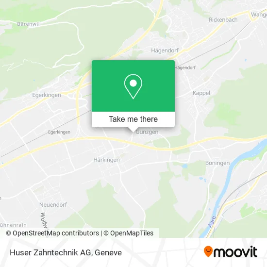 Huser Zahntechnik AG map