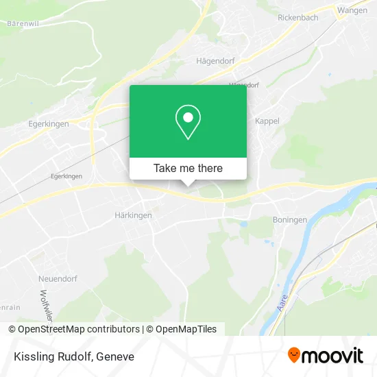 Kissling Rudolf map