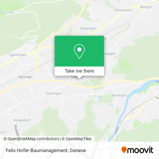 Felix Hofer Baumanagement map