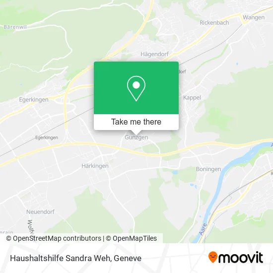 Haushaltshilfe Sandra Weh map