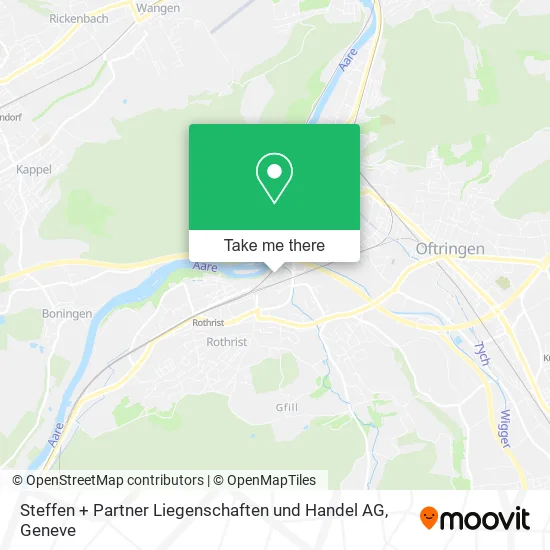 Steffen + Partner Liegenschaften und Handel AG map