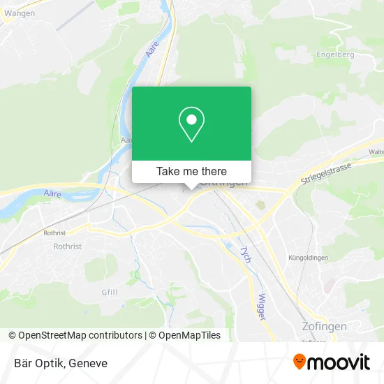 Bär Optik map