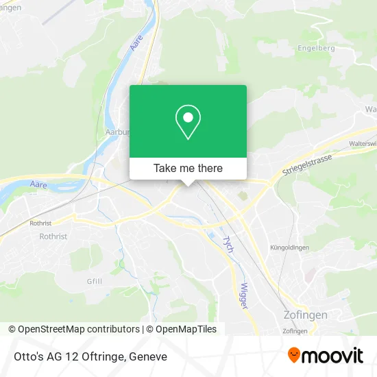 Otto's AG 12 Oftringe map