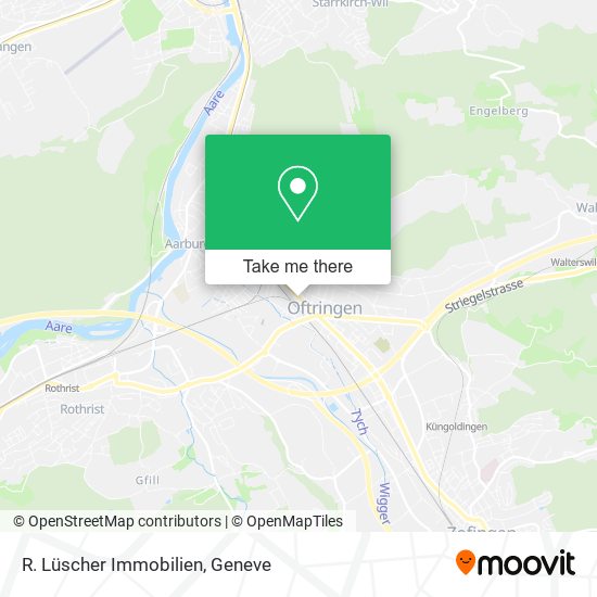 R. Lüscher Immobilien map