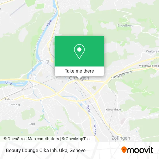 Beauty Lounge Cika Inh. Uka map