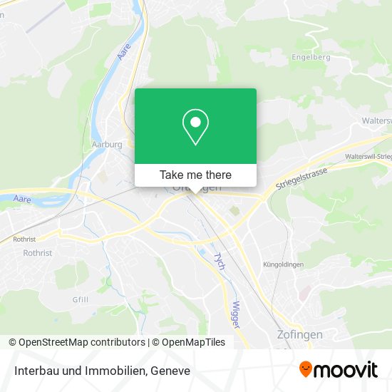 Interbau und Immobilien map