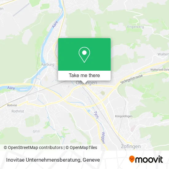 Inovitae Unternehmensberatung map