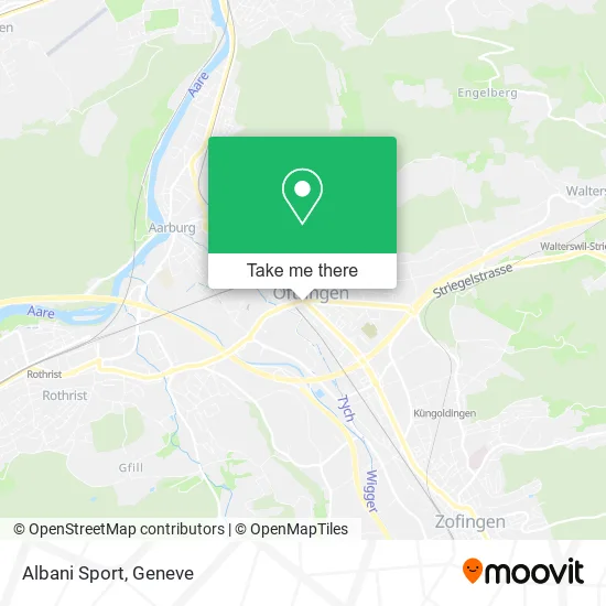 Albani Sport map