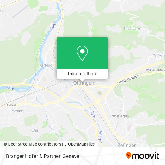 Branger Hofer & Partner map