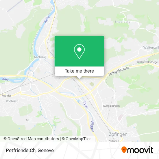Petfriends.Ch map