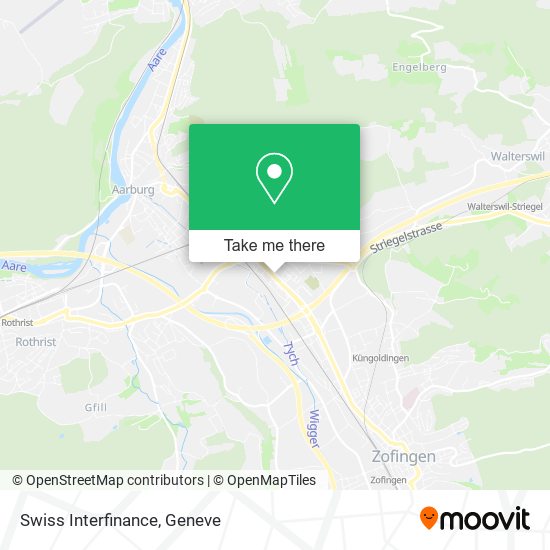 Swiss Interfinance map