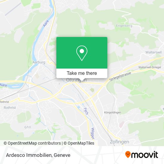 Ardesco Immobilien map