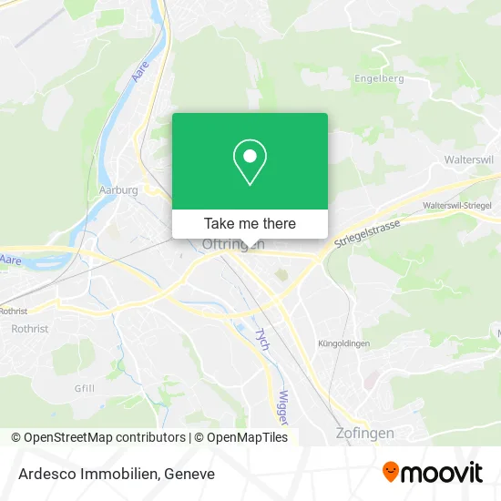 Ardesco Immobilien map