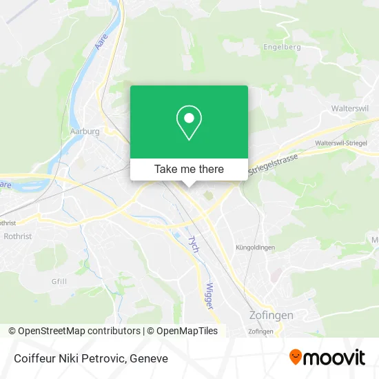 Coiffeur Niki Petrovic map