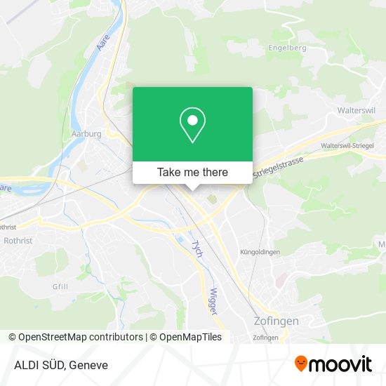 ALDI SÜD map