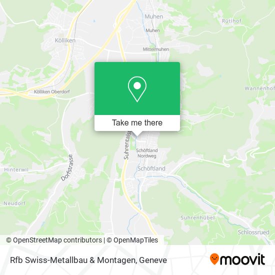 Rfb Swiss-Metallbau & Montagen map