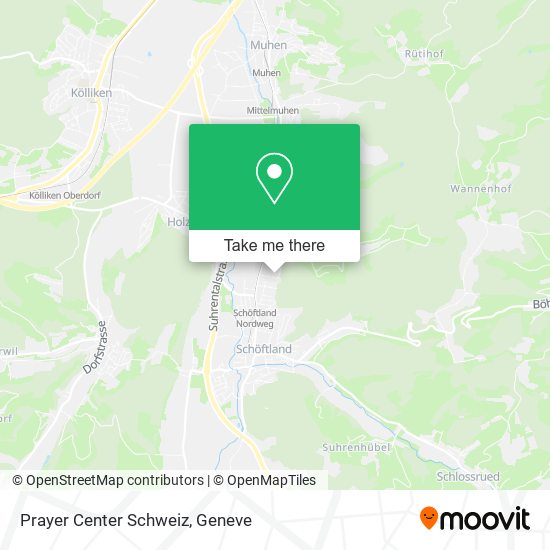 Prayer Center Schweiz map