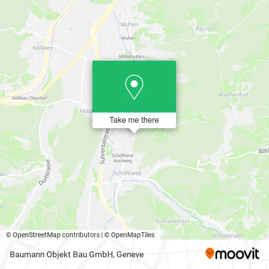 Baumann Objekt Bau GmbH map