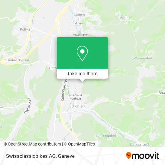 Swissclassicbikes AG map