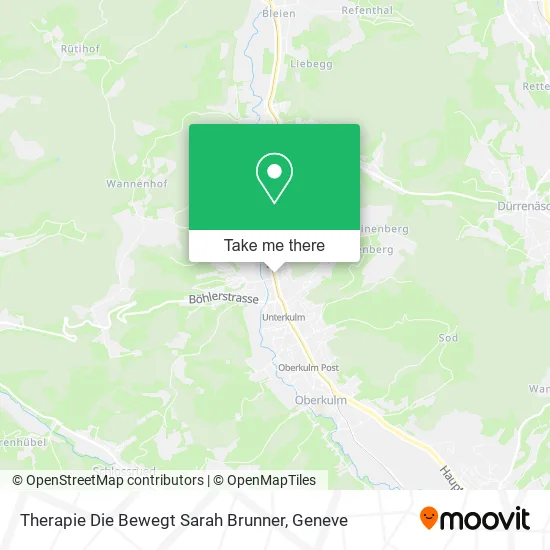 Therapie Die Bewegt Sarah Brunner map