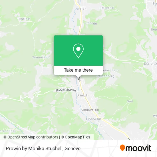 Prowin by Monika Stücheli map