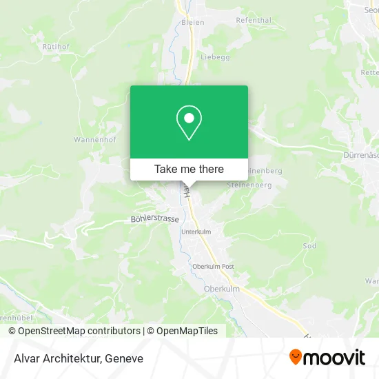 Alvar Architektur map