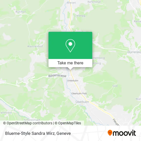 Blueme-Style Sandra Wirz map