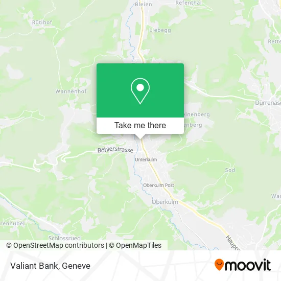Valiant Bank map