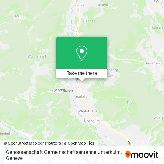 Genossenschaft Gemeinschaftsantenne Unterkulm map