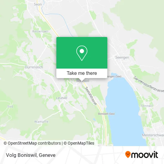Volg Boniswil map