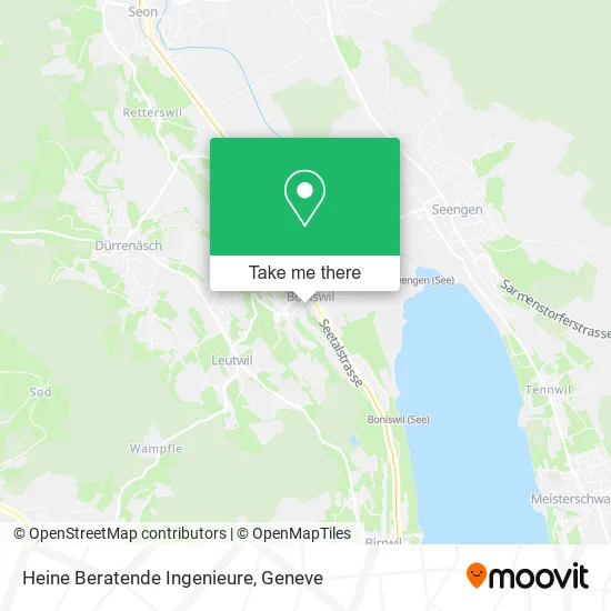 Heine Beratende Ingenieure map