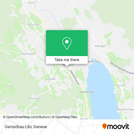 Gerüstbau Libi map