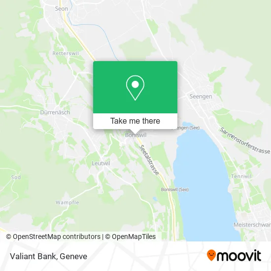 Valiant Bank map